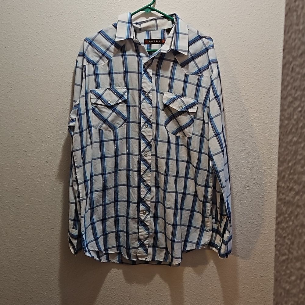 Roper western shirt XL